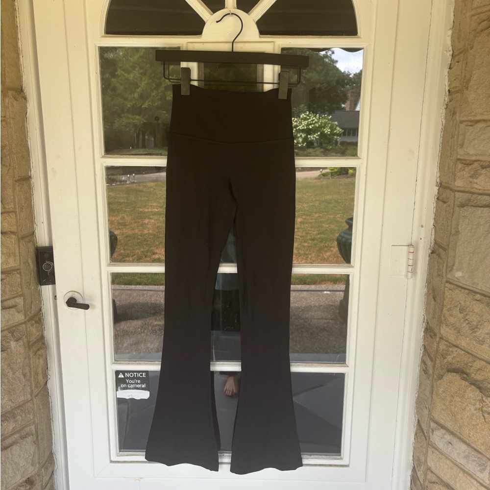 lululemon athletica Black Boot-Cut Flare Pants